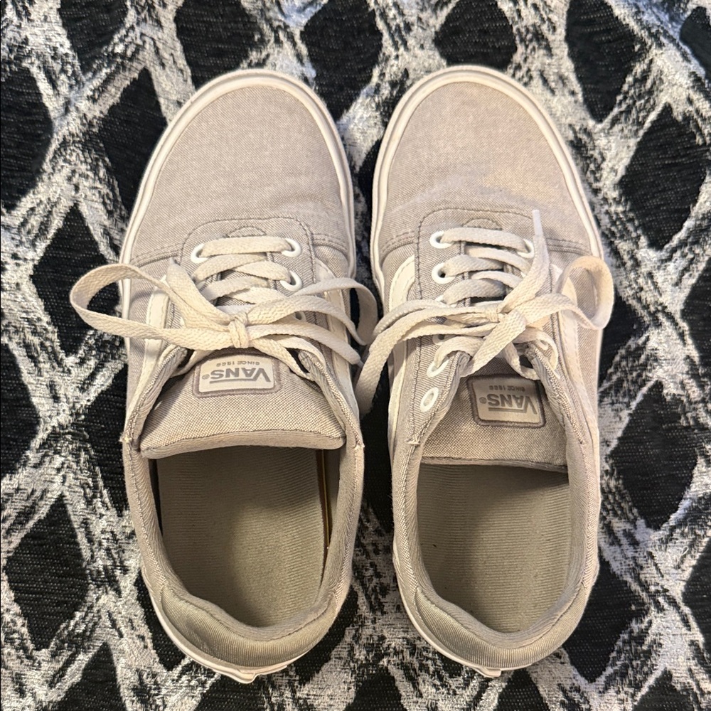 Vans Light grey Canvas Sneakers